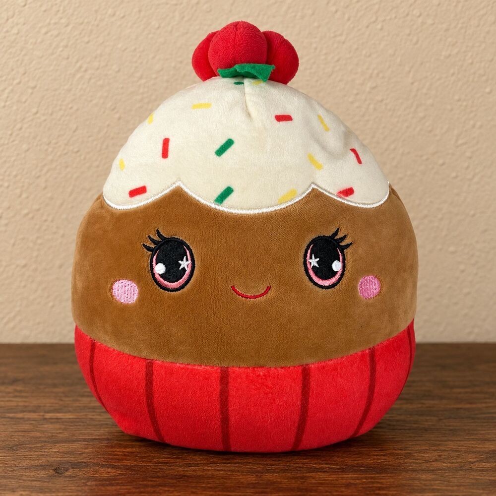 Original Squishmallows Scented Chocolate Cupcake Christmas Mystery Plush 8 Inch